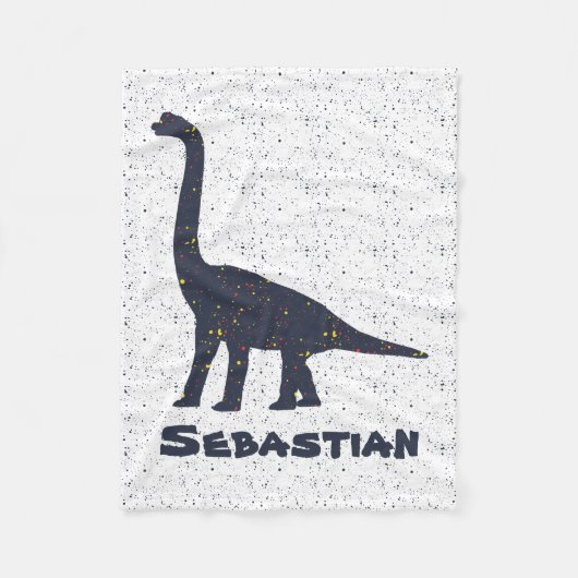 Brachiosaurus - Eigen naamloze kreet, klein Fleece Deken (Voorkant)