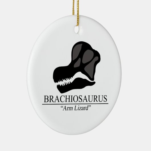 Brachiosaurus Keramisch Ornament (Rechts)