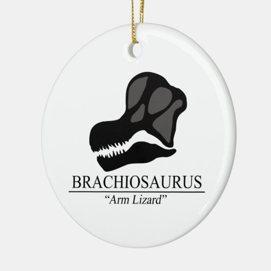 Brachiosaurus Keramisch Ornament (Links)