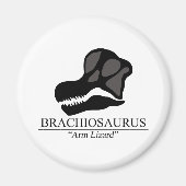 Brachiosaurus Magneet (Voorkant)