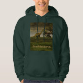 Brachiosaurus op maat hoodie (Voorkant)