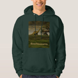Brachiosaurus op maat hoodie
