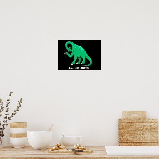 Brachiosaurus Poster (Keuken)