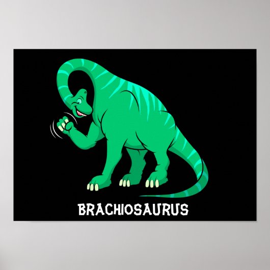 Brachiosaurus Poster (Voorkant)