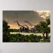 Brachiosaurus Print (Voorkant)