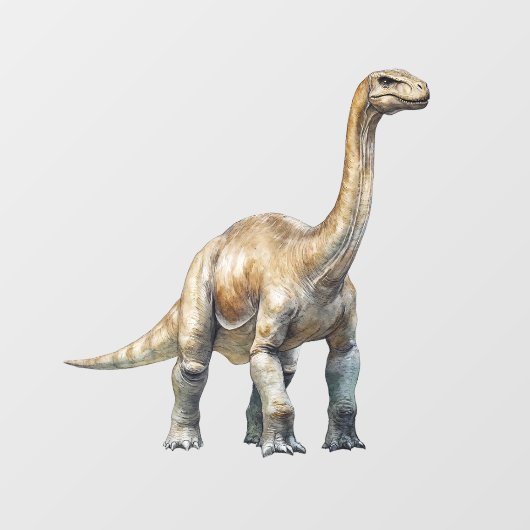 Brachiosaurus Raamsticker (Vel)