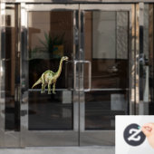 Brachiosaurus Raamsticker (Kantoordeur)