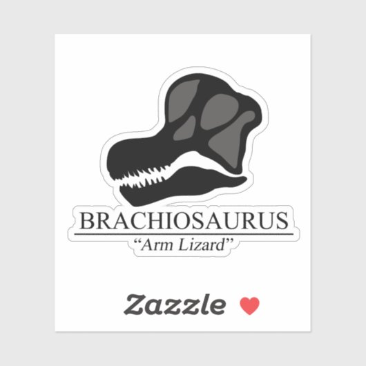 Brachiosaurus Sticker (Vel)