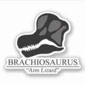 Brachiosaurus Sticker (Voorkant)