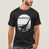 Brachiosaurus Sunset T-shirt (Voorkant)