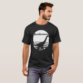 Brachiosaurus Sunset T-shirt (Voorkant volledig)