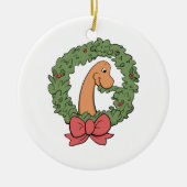 Brachiosaurus Wreath Ornament (Voorkant)