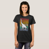 Brachiousaurus Dinosaur Future Paleontoloog Dino T-shirt (Voorkant volledig)