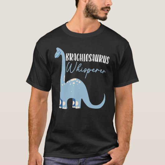 Brachiousaurus Whisperer Dinosaur Future Paleontol T-shirt (Voorkant)