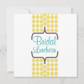 Bracket band in gele bridal kaart (Voorkant)