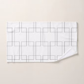 Bracket Eliminatie Toernooi Sport Geometrisch Handdoek (Handdoek)