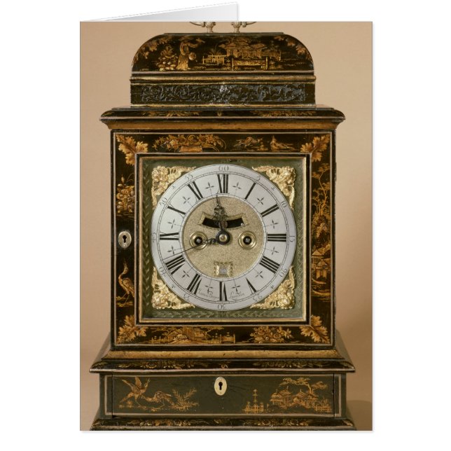 Bracket klok, beweging door James Boyce, c.1705 (Voorkant)