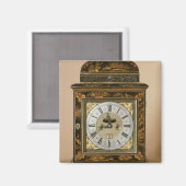 Bracket-klok, beweging door James Boyce, c.1705 Magneet (Voorkant / Achterkant)