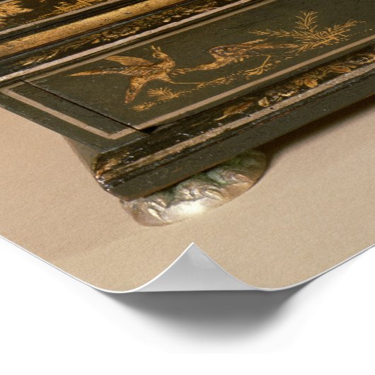 Bracket-klok, beweging door James Boyce, c.1705 Poster (Hoek)