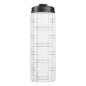 Bracket maart Basketbal Toernooi patroon Thermosbeker (Voorkant)