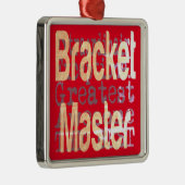 Bracket Master Extraordinaire Metalen Ornament (Rechts)
