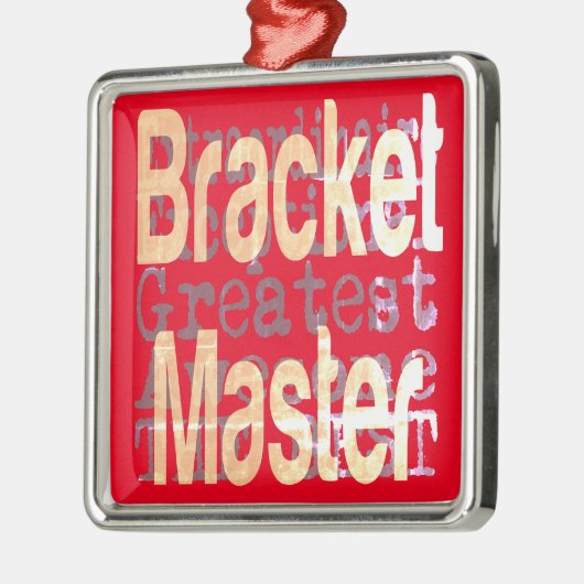 Bracket Master Extraordinaire Metalen Ornament (Links)