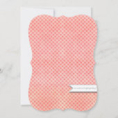 Bracket Schattige Meisje Baby shower Olifant Water Kaart (Achterkant)