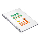 Brackets en beer March Basketball College Notitieboek (Rechterzijde)