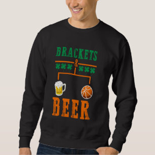 Brackets en beer March Basketball College Trui