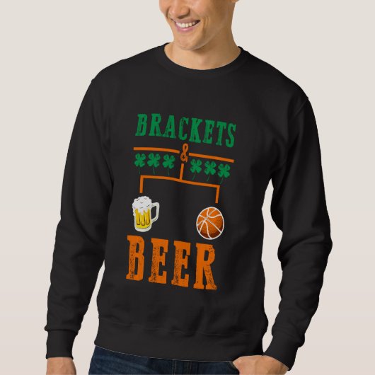Brackets en beer March Basketball College Trui (Voorkant)