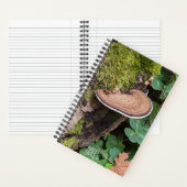 Bracketzwam Natuurfoto Notitieboek (Binnen)
