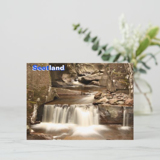 Bracklinn Herfsten, Perthshire, Schotland (Staand voorkant)