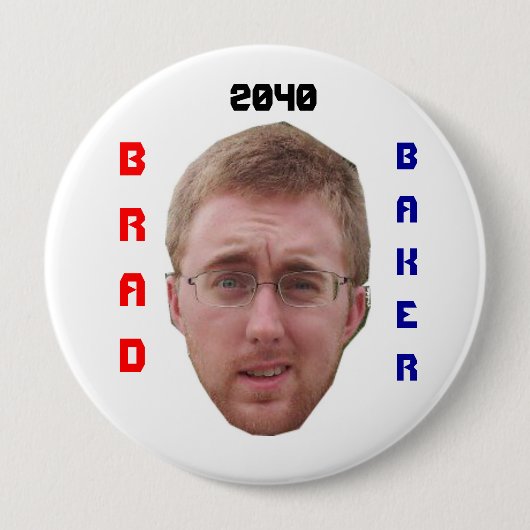 Brad Baker 2040 Button (Voorkant)