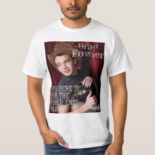 Brad Flower Y'all T-shirt (Voorkant)