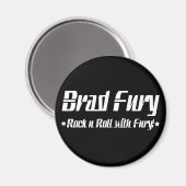 Brad Fury Magnet (Voorkant / Achterkant)