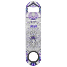 BRAD ~ Paars zilver White ~ Origineel Fractal ~