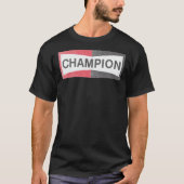  Brad Pitt Champion&x27;s Essential T-Shirt (Voorkant)