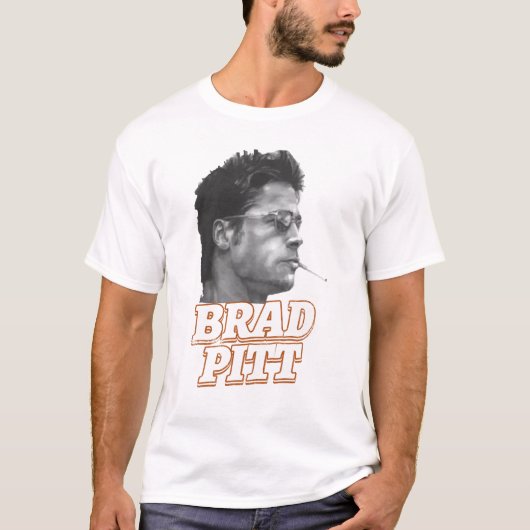 Brad Pitt T-shirt (Voorkant)
