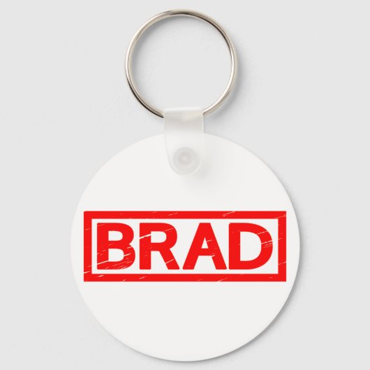 Brad Stamp Sleutelhanger (Voorkant)