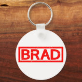 Brad Stamp Sleutelhanger (Voorkant)