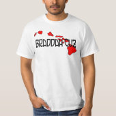 Braddah Cuz White T-shirt (Voorkant)
