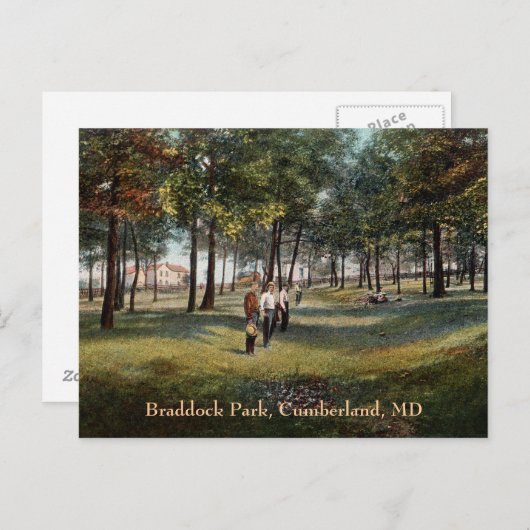 Braddock Park  Cumberland Briefkaart (Voorkant / Achterkant)