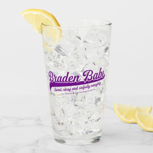 Braden Babe Drink glas (Voorkant ijs)