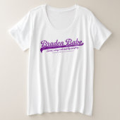 Braden Babe Tshirt tot 4x (Design voorkant)