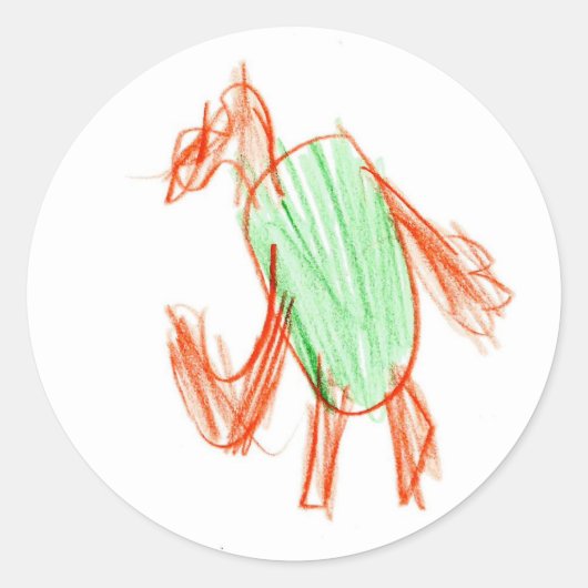 Braden: Circle Sticker (Voorkant)