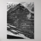 Braden Copper Mines in Chili Poster (Voorkant)