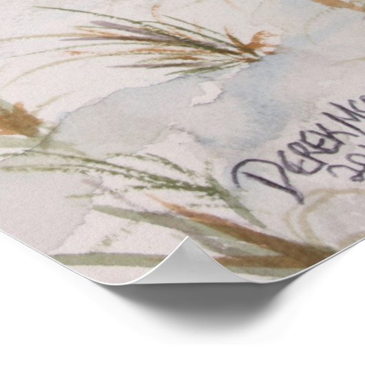 Bradenton Beach Anna Maria Island Poster (Hoek)