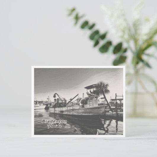 BRADENTON FLORIDA BRIEFKAART (Staand voorkant)