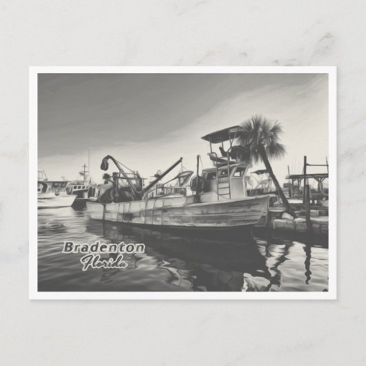 BRADENTON FLORIDA BRIEFKAART (Voorkant)