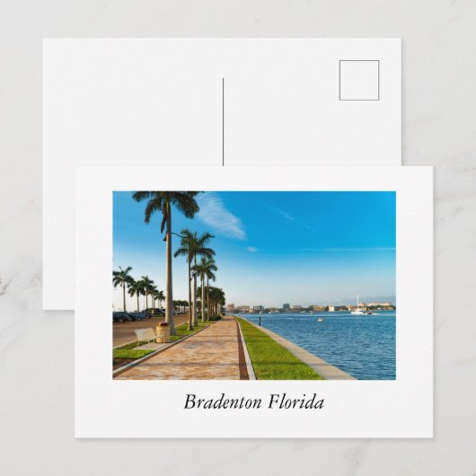 Bradenton Florida Briefkaart (Voorkant / Achterkant)